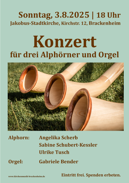 Konzert für Alphorn und Orgel